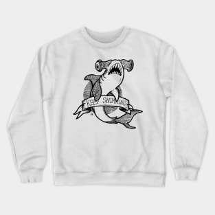 Vintage HammerShark one color Crewneck Sweatshirt